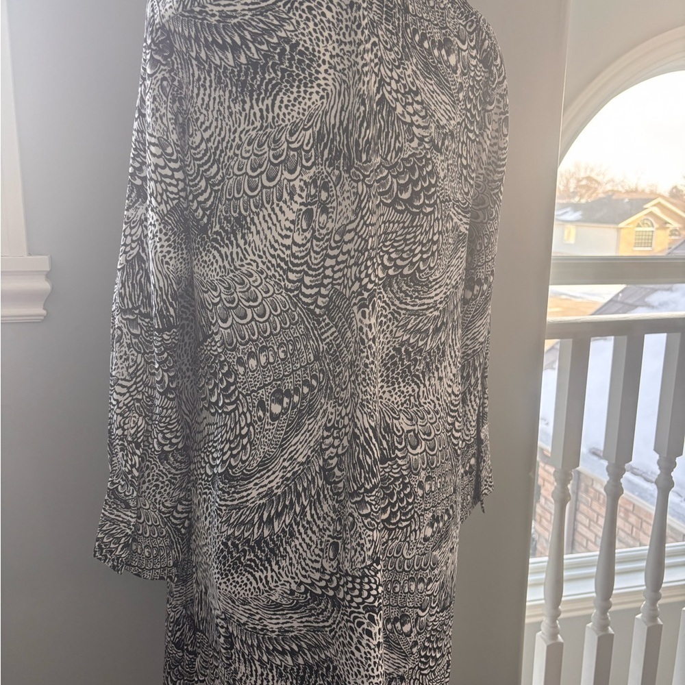 BCBGMaxAzaria Black and White dress NWT - Picture 6 of 9
